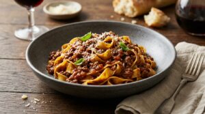 Beef Bolognese with Pasta