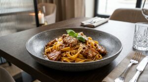 Pork pasta