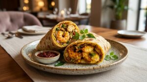 Seafood Roti