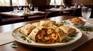 Prawns Roti