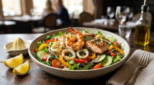 Grilled Seafood Salad