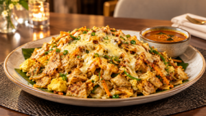 Egg Cheese Kottu