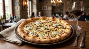 Gorgonzola E Funghi Pizza