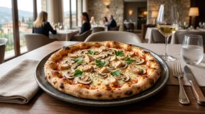 Pollo E Funghi Pizza