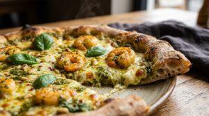 Pesto Prawn Pizza