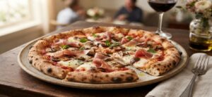 Prosciutto e Funghi Pizza